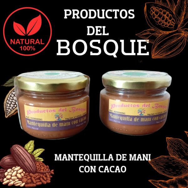 Mantequilla de Maní con Cacao - Imagen 3