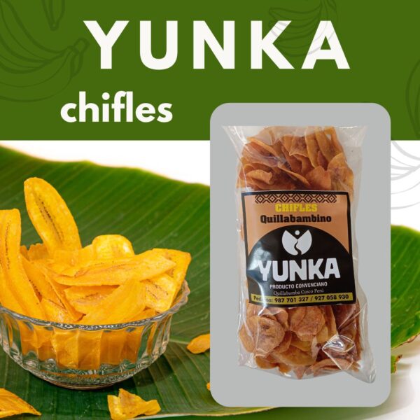 Yunka Chifles Platano Dulce
